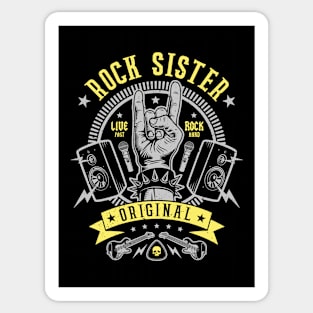 Rock Sister Sticker